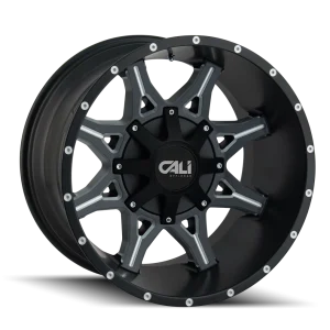 Cali Off-Road – OBNOXIOUS – Black – 20″x10″ -19mm – Summer Wheels – 9107-2152M